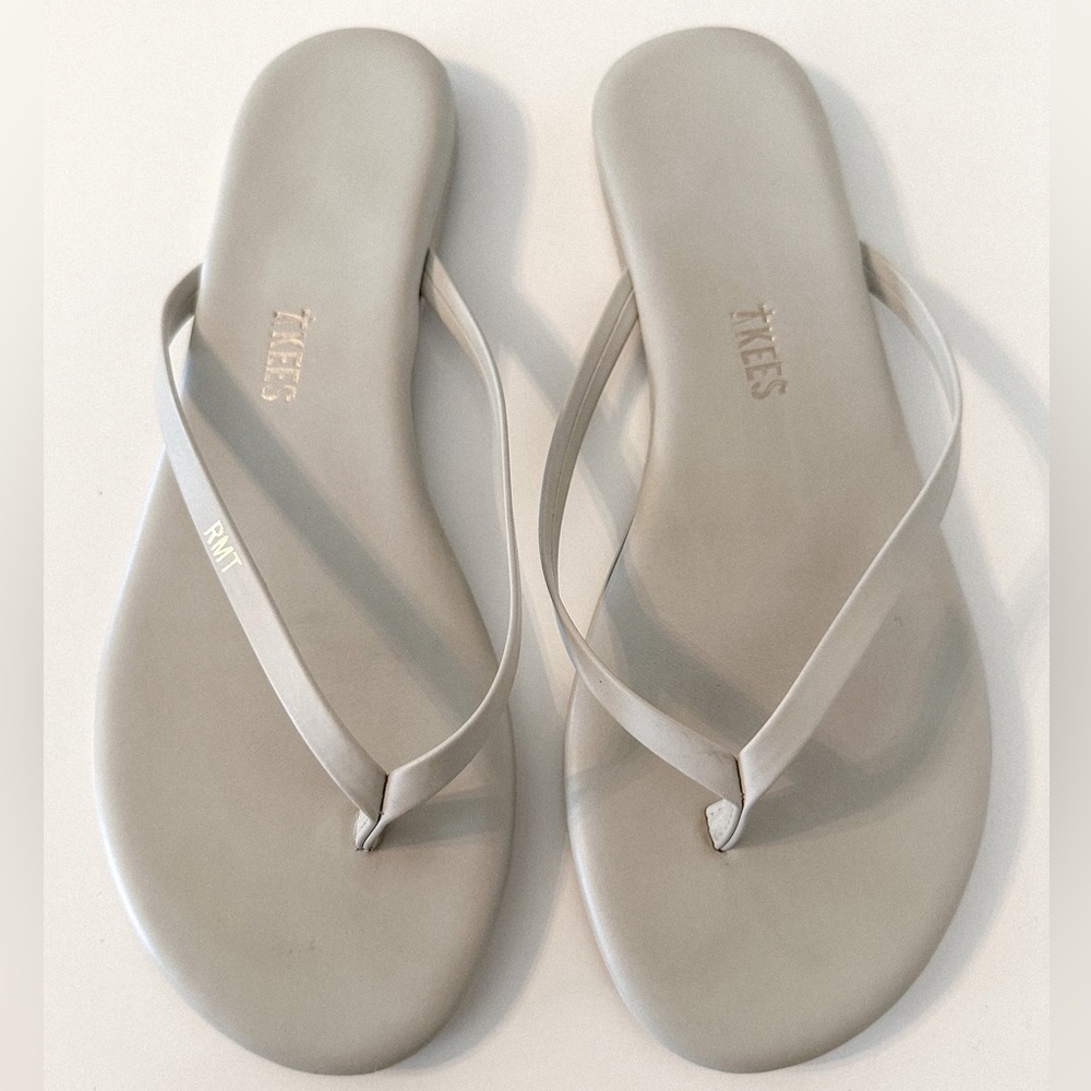 TKEES Lily Nude Sandals Size 8